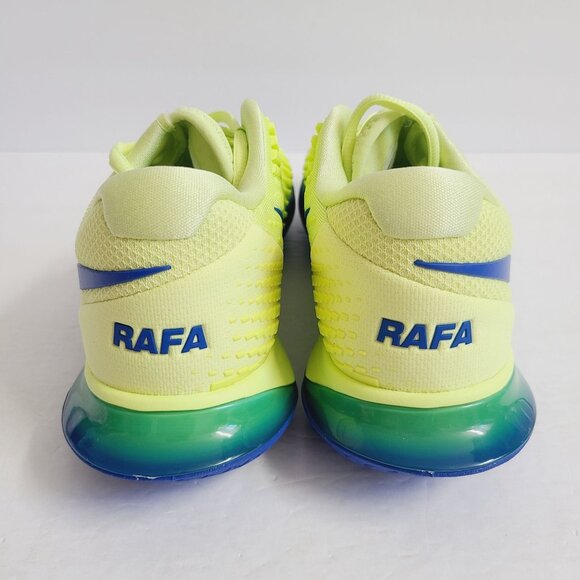NEW Nike Court Zoom Vapor Cage 4 Rafa Tennis Shoes DD1579-700 Size 7 Green
